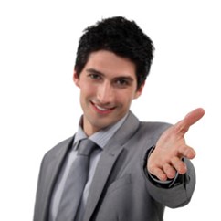 Man smiling